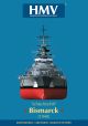 Schlachtschiff Bismarck mit Tarnbemalung