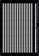 Reling 1:250, 2 Durchzüge, gerade, schwarz, 1,2m x 1,5m