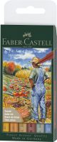 Faber-Castell 6er Set Pitt Artist Pen Brush - Harvest