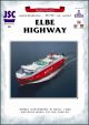PKW/LKW Transportschiff Elbe Highway