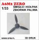 Propeller im 3D-Druck für A6M2 ZERO