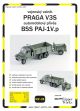 Pritschen-LKW Praga V3S und Anhänger BSS PAJ-1V.p