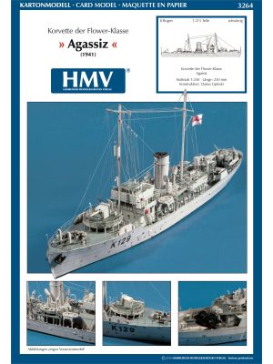 Korvette HMCS Agassiz der Flower Klasse