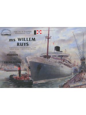 MS Willem Ruys mit Hudson und Ebenhaezer