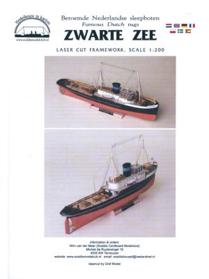 Holländischer Schlepper Zwarte Zee III Spantengerü