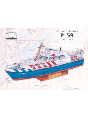 Polizeischiff RP 59 1993-1994 blau/weiß