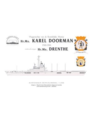 Karel Doorman und Zerstörer Drenthe 1:350