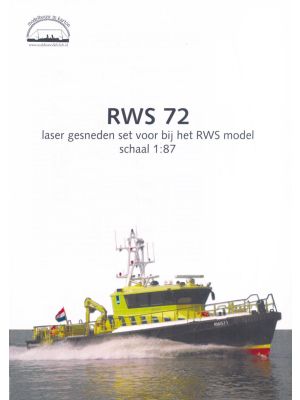 Laser-Detailset für Patrouillenboot RWS 72