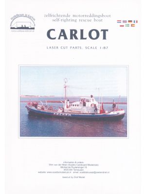 Laser-Detailset für Seenotrettungsboot Carlot
