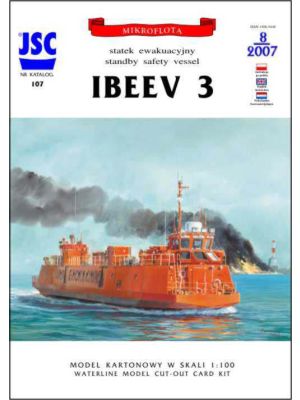 Kasachisches Räumungs-Schiff Ibeev 3