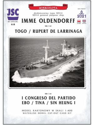 Stückgutfrachter SD-14 Imme Oldendorff oder Togo / Rupert de Larrinaga