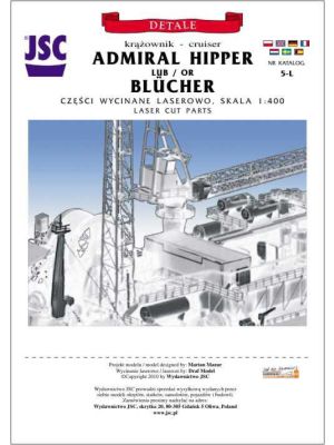 Lasercutsatz für Admiral Hipper