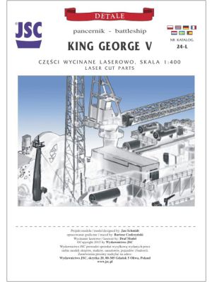 Lasercutsatz für King George