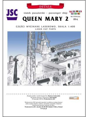 Lasercutsatz für Queen Mary 2
