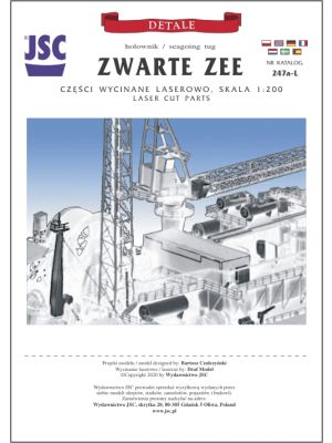 Lasercutsatz Relinge & Details für Zwarte Zee