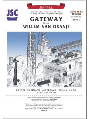 Lasercutsatz Details für Gateway oder Willem van Oranje