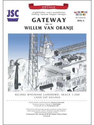 Lasercutsatz Relinge für Gateway oder Willem van Oranje