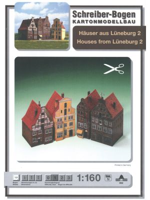 4 Häuser aus Lüneburg II