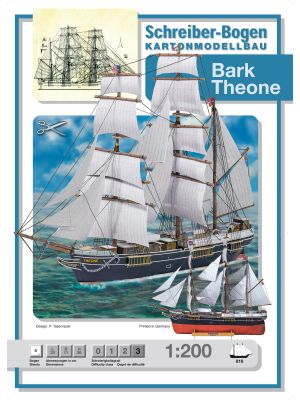 Auswandererschiff Bark Theone von 1863