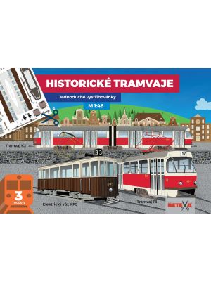 Historische Straßenbahnen Brno 405, Tatra K2 und Tatra T3