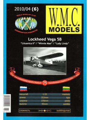 Amerikanisches Verkehrsflugzeug Lockheed Vega 5B