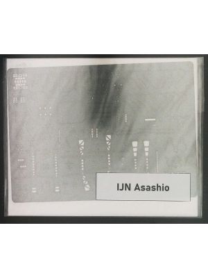 Lasercutsatz Details für IJN Asashio