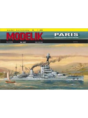 Paris Französisches Schlachtschiff WK II