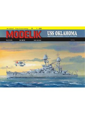 USS OKLAHOMA amerykanski pancernik z II wojny swia