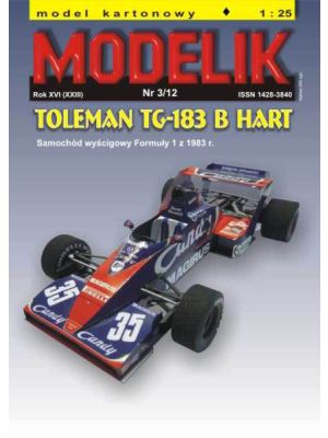 Formel 1 Toleman TG-183 B Hart von 1983