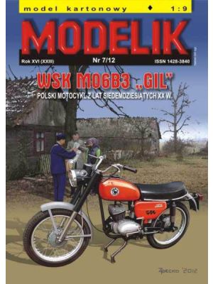 Polnisches Motorrad WSK MO6B3 GIL