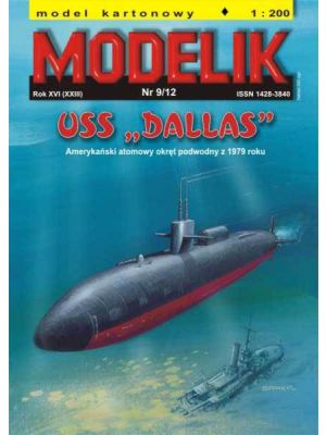 Amerikanisches Nuklear U-Boot USS Dallas