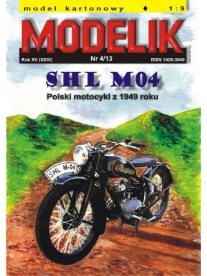 Polnisches Motorrad SHL M04
