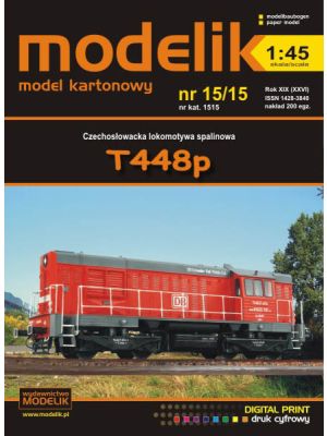Tschechische Diesellokomotive T448p von 1977