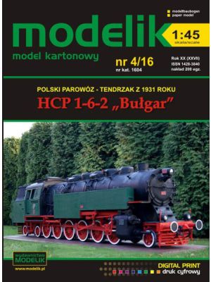 Polnische Dampflokomotive HCP 1-6-2 Bulgar