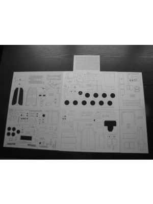 Lasercutset Pkw. K1 Kübelwagen Typ 82