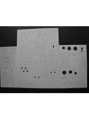 Lasercutset Hawker Hurricane Mk. IIC