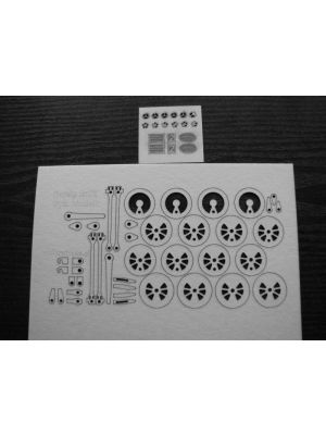 Lasercutset Dampflok Bn2t Borsig