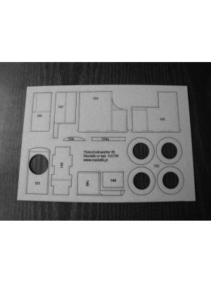 Lasercutset Flakscheinwerfer 36