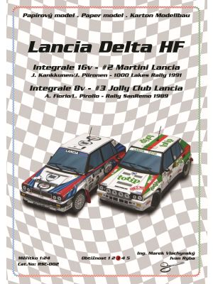 2 Lancia Delta HF