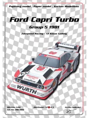 Ford Capri Turbo Gruppe 5 1981