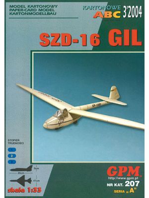 Segelflugzeug SZD-16 Gil