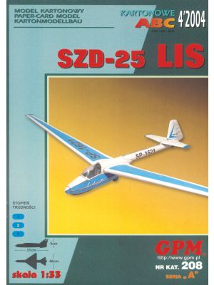 Segelflugzeug SZD-25 LIS