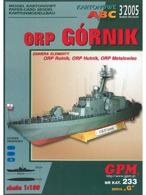 Polnische Korvette ORP Gornik