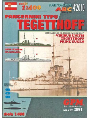Schlachtschiff SMS Tegetthoff 1:400
