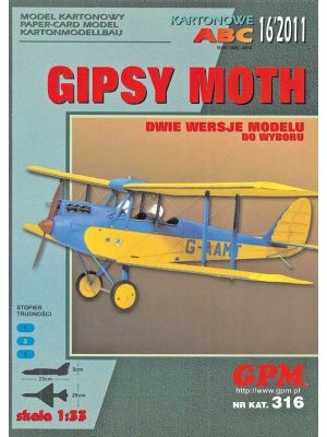 Doppeldecker De Havilland Gipsy Moth