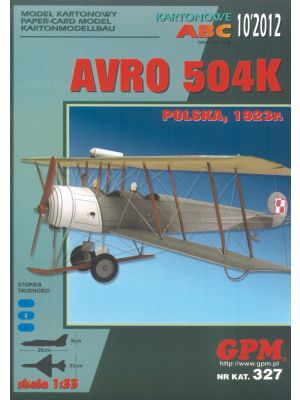 Doppeldecker Avro 504 K mit polnischer Kennung