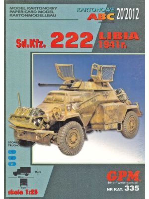 Sd.Kfz. 222 - Lybien 1941