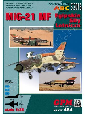 Mig-21 MF der ägyptischen Luftwaffe (1988)