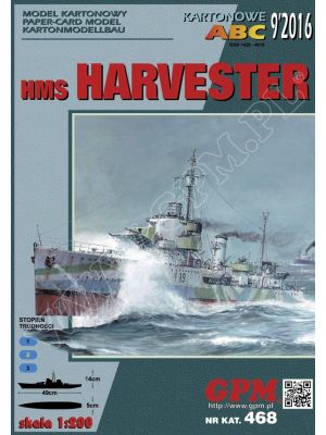 Britischer Zerstörer HMS Harvester