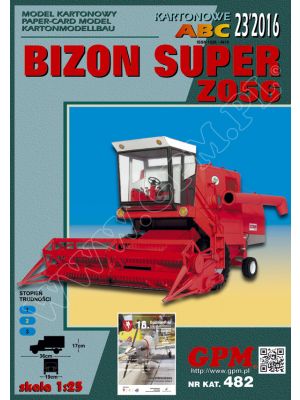 Mähdrescher Bizon Super Z056